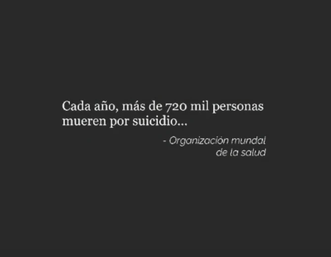 Nunca sabes quién está peleando por seguir aquí.
